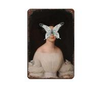 Too Glam To Give A Damn Art Plaque en métal vintage Décoration murale pour pub, club, café, bar, maison 20 x 30 cm