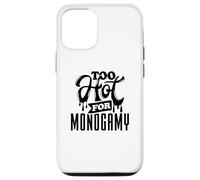 Too Hot for Monogamy, Polyamory Pride, Polyamorous Throuple Coque pour iPhone 12/12 Pro
