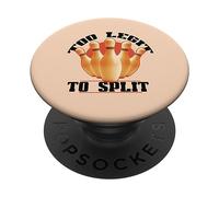 Too Legit to Split Funny Bowler Pins and Ball Meme PopSockets PopGrip Adhésif