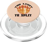 Too Legit to Split Funny Bowler Pins and Ball Meme PopSockets PopGrip pour MagSafe