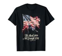 Too Much 1984 Not Enough 1776 Drapeau américain Amusant 4 Juillet T-Shirt