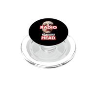 Too Much Radio Not Enough Head Meme PopSockets PopGrip pour MagSafe