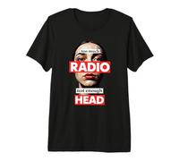 Too Much Radio Not Enough Head Meme T-Shirt Haut de Gamme