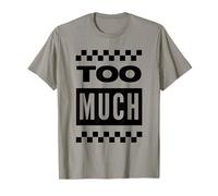 Too Much Ska Checkerboard 2 Tone T-Shirt