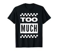 Too Much Ska Checkerboard 2 Tone T-Shirt