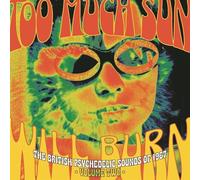 TOO MUCH SUN WILL BURN-3CD BOX THE BRITISH PSYCHEDELIC SOUNDS 3 CD NEUF