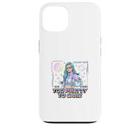 Too Pretty Attitude Cyber Esthétique Girl Design Coque pour iPhone 13