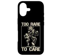 Too Rare to Care Funny Alien Bigfoot Grunge Vintage Disco Coque pour iPhone 17
