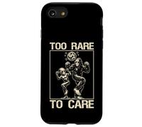 Too Rare to Care Funny Alien Bigfoot Grunge Vintage Disco Coque pour iPhone SE (2020) / 7/8