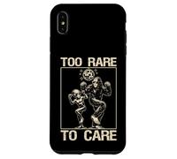 Too Rare to Care Funny Alien Bigfoot Grunge Vintage Disco Coque pour iPhone XS Max