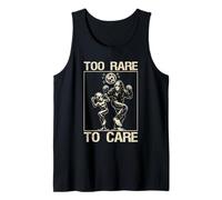 Too Rare to Care Funny Alien Bigfoot Grunge Vintage Disco Débardeur