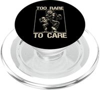 Too Rare to Care Funny Alien Bigfoot Grunge Vintage Disco PopSockets PopGrip pour MagSafe