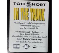 Too Short - In the Trunk [VINYL]