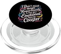 Too Short to Ride Your Emotional Roller Coaster - PopSockets PopGrip pour MagSafe