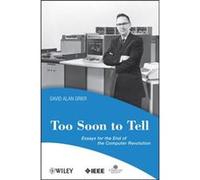 Too Soon To Tell by David Alan Grier Paperback Book David A. Grier (Auteur)