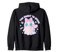 Too Sweet to Spook Joli fantôme Pastel d'halloween Sweat à Capuche