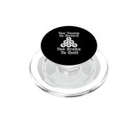 Too Young to Retire Too Broke to Quit Cringe Work Humour PopSockets PopGrip pour MagSafe