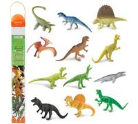 Toob Monolophosaurus 17.8cm | Figurine de Dinosaure | Non Toxique et sans BPA | Convient aux Enfants de 3 Ans et Plus | Safari Ltd, Black,Green