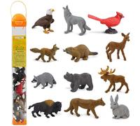 Safari jeu de rôle Nature Toob junior marron/gris/rouge 12 pièces