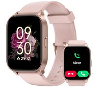 TOOBUR Montre Connectée Femme avec Alexa, Smartwatch avec Podometre, 100 Sports, Repondre/Passer Appel et cardiofrequencemetre, Suivi du Sommeil, Étanche IP68, Compatible iOS Android
