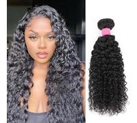 TOOCCI Tissage Bresilien Mèches Bresiliennes Cheveux Naturel Human Hair Vierges Human Hair 8A Naturelles 90g-95g Très bon Produit Qualité Super Doux (WATER WAVE, 28 Pouces)