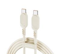 toocki Câble USB C 2m, 60W PD Charge Rapide & Transfert 480Mbps, TPE Cable Type-C Compatible avec Galaxy S25/S24 Plus Ultra S23 MacBook Switch, Beige