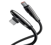 toocki Câble USB C [PD3.1] 240W 1M Type C Coudé Charge Rapide Données en Alliage de Zinc Compatible avec MacBook Pro, iPhone 17/16/15/14, Huawei Mate 60 Pro, Galaxy S24/S23/S24, iPad Pro