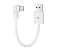 toocki Cable USB vers USB C Coudé 66W 0.25 M Cable Tressé Type C