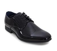 Toocool - Chaussures homme Derby Élégants Stringate Francesines Mocassini Classiques IA5128, Ia5128 1 Noir brillant, 45 EU