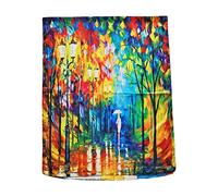 Toocool Écharpe Étole Unisexe Klimt Van Gogh Frida Monet Foulard Tableaux Célèbres 70x180cm Châle Œuvres d'Art Satin YH [Taille unique, Yh-111 Promenade]