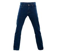 Toocool Jeans Polaire, Pantalon Chauffant Homme d'hiver à Coupe Classique, Pantalon Doublé Polaire Homme, Jeans Doublés pour Hommes, Jeans d'hiver à Coupe Classique pour Hommes H001 [48, Bleu]