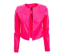 Toocool Veste Courte en Similicuir pour Femme, Boléro Été Sans Fermeture à Glissière VI-2601