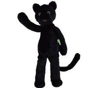 TOODOO Peluche panthere noire toute douce ± 65 cm Noir G