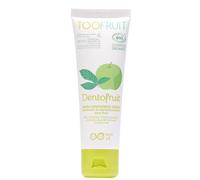 TOOFRUIT Dentifrice fruité pomme menthe - Prophylaxie naturelle des caries sans fluorure pour enfants, testé dermatologiquement, ingrédients naturels, doux pour la peau des enfants, végétalien et
