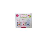 Toofruit Jolies Mimines Coffret 3 Vernis à ongle biosourcé Pêche, Fraise, Myrtille 3unité