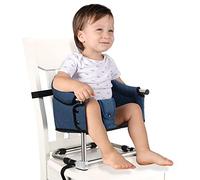 Toogel Siège rehausseur pour table de salle à manger, chaise haute pour bébés et tout-petits, siège de table portable et pliable avec boucle de sécurité et hauteur réglable, chaise d'alimentation pour