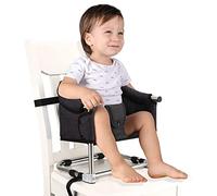 Toogel Siège rehausseur pour table de salle à manger, chaise haute pour bébés et tout-petits, siège de table portable et pliable avec boucle de sécurité et hauteur réglable, chaise d'alimentation pour