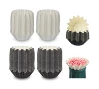 TooGet 200 Pièces Doublures de Fonte de Cire Réutilisables Doublures de Fonte de Cire Chauffer Bougie Fondre Doublure de Tasse de Papier pour Brûleur de Fonte, Bougies Parfumées, Bougies Chauffers