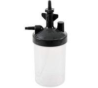 TOOGOO Humidificateur De Bouteille Pour Concentrateur D'oxygène Blanc Et Noir En Polycarbonate 165 X 73 Mm Générateur D'oxygène Bureau