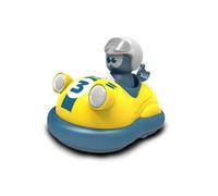 TOOKO Junior Voiture Télécommandée Mon Auto-Tamponneuse Jaune, avec Bonhomme Qui s'éjecte, Jouet Maternelle, Dès 3 Ans