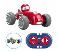 TOOKO - Ma première voiture de course télécommandée - Look vintage - A partir de 3 ans - Couleur aléatoire : rouge ou jaune - 13 cm