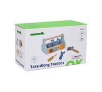 Tooky Toy- Boîte à Outils en Bois à emporter, TK273