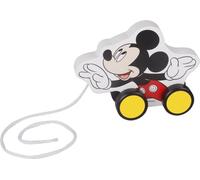 Tooky Toy Mickey Mouse figurine à tirer en bois 18 mois blanc/noir