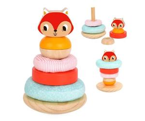 Tooky Toys - Pyramide Gigogne "Renardeau" - A Partir De 1 An