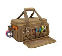 Tool Bag Organizer - 14 Inch Zippered Work Tote For Repairman Lightweight Hand Tool Storage, Large Capacity Opening + Reinforced Handle | Heavy Duty Oxford Fabric - For Electrician & Welding