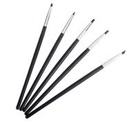 Tool De Dents en Silicone en Forme De Résine Dentaire Blanche Forme Dentaire Silicone Tool À Dents 5 Pcs Silicone Résine Stylos Pinceaux pour Outils De Dents De Ciment Composites Adhésifs
