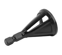 Tool déburring Die Die Steel, Hex & Triangular Shank Chanfer Bit for Metal Wood Plastic Burr Removal Atelier Professional Workshop (Hexagonal handle black)