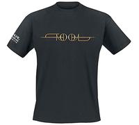 TOOL Double Eye Tunnel Homme T-Shirt Manches Courtes Noir L 100% Coton Regular/Coupe Standard