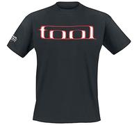 TOOL Grid Skull Homme T-Shirt Manches Courtes Noir XL 100% Coton Regular/Coupe Standard