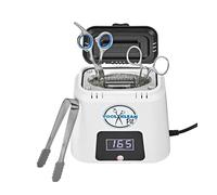 Tool Klean SaniForge Pro Sanitizer, outil stérilisateur en métal pour professionnels de salon, intérieur en aluminium avec perles de verre de quartz